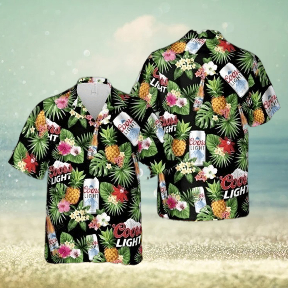 Beer Coors Light Hawaiian Shirt Aloha Shirt Trendy Summer Gift - Limotees