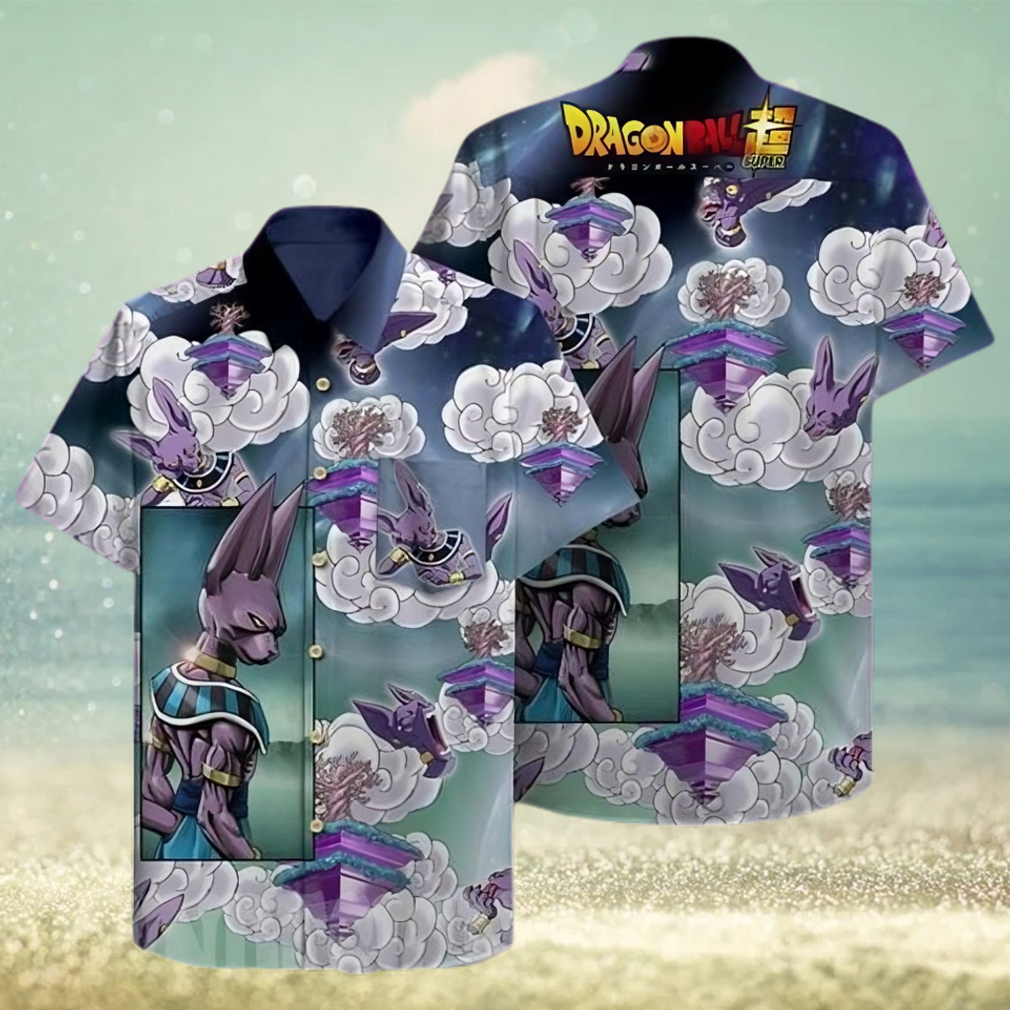 Beerus Dragon Ball Z All Over Print Hawaiian Shirt - Limotees