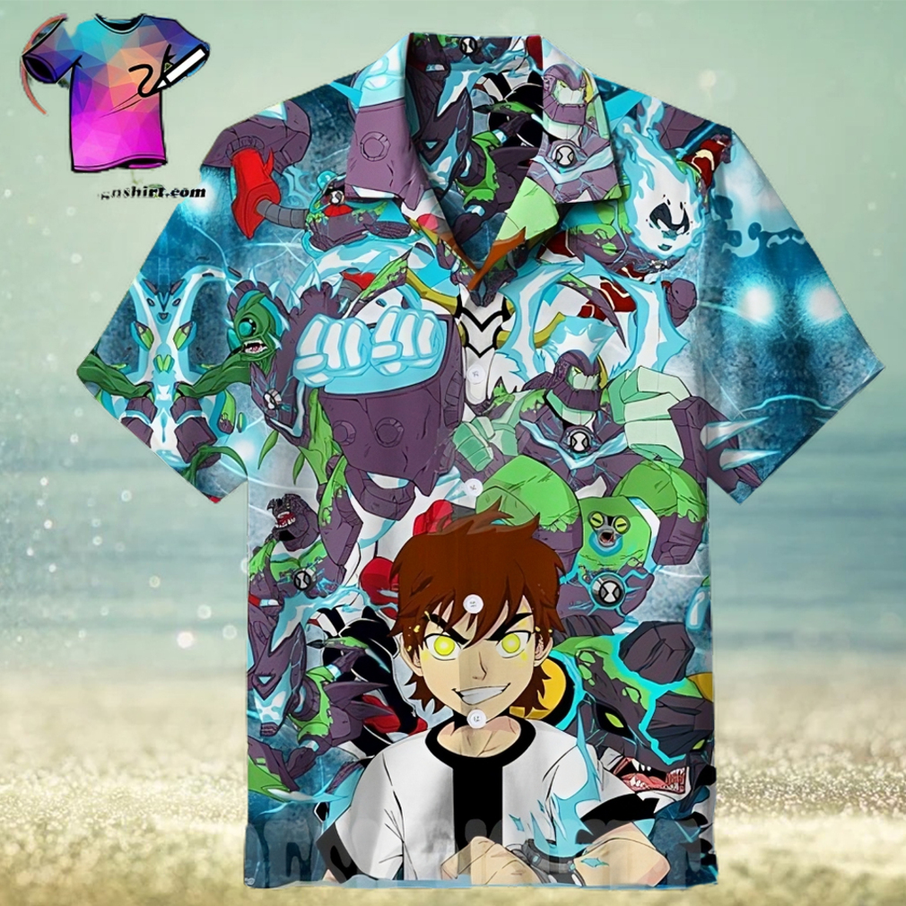 Ben 10 All Over Print Hawaiian Shirt - Limotees