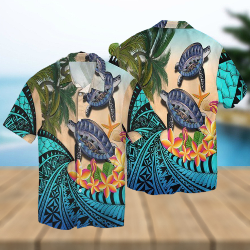 Best Beach Turtle Hawaiian Shirt - Limotees