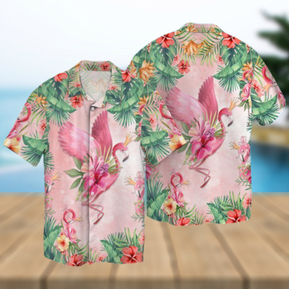 Best Flamingo Hawaiian Shirt - Limotees