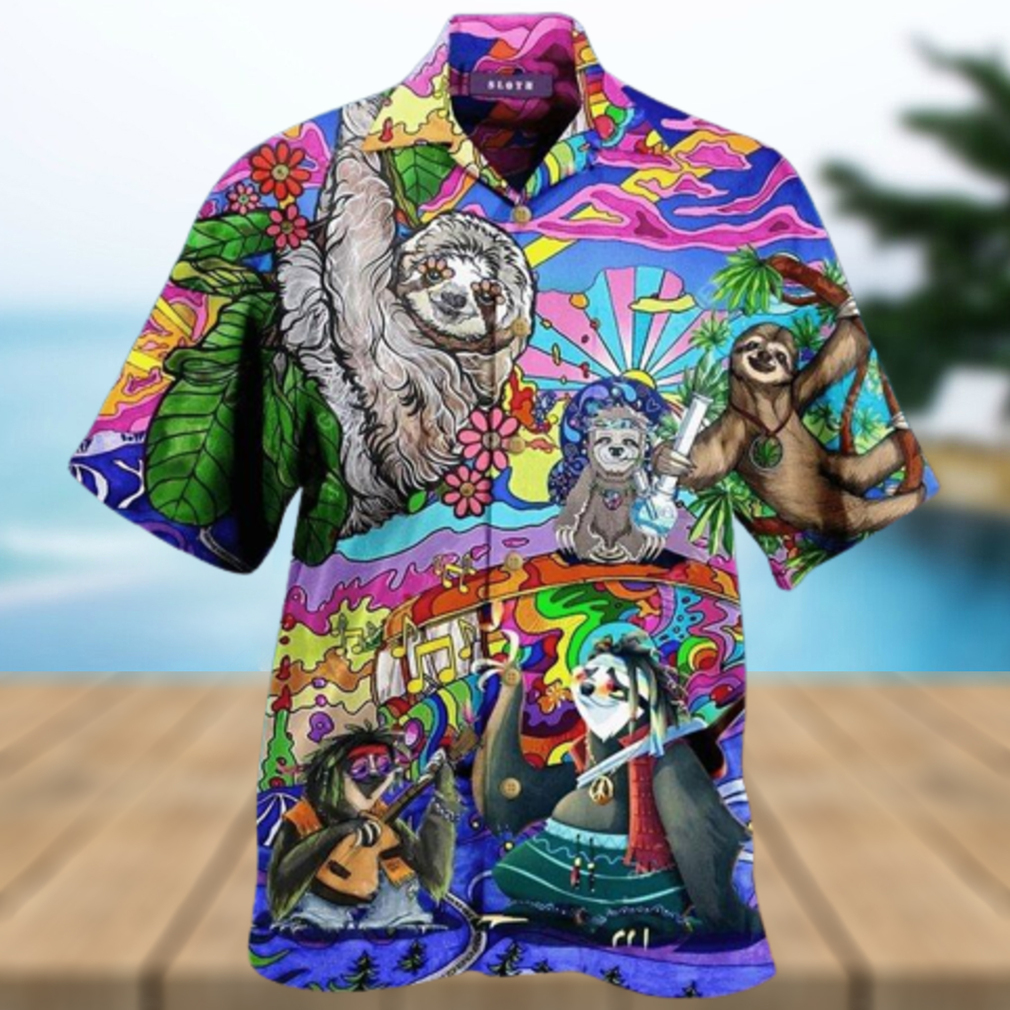 Best Sloth Hawaiian Shirt - Limotees