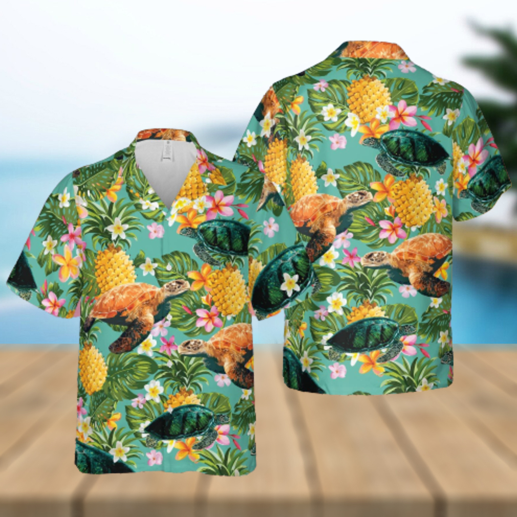 Best Turtle Hawaiian Shirt - Limotees