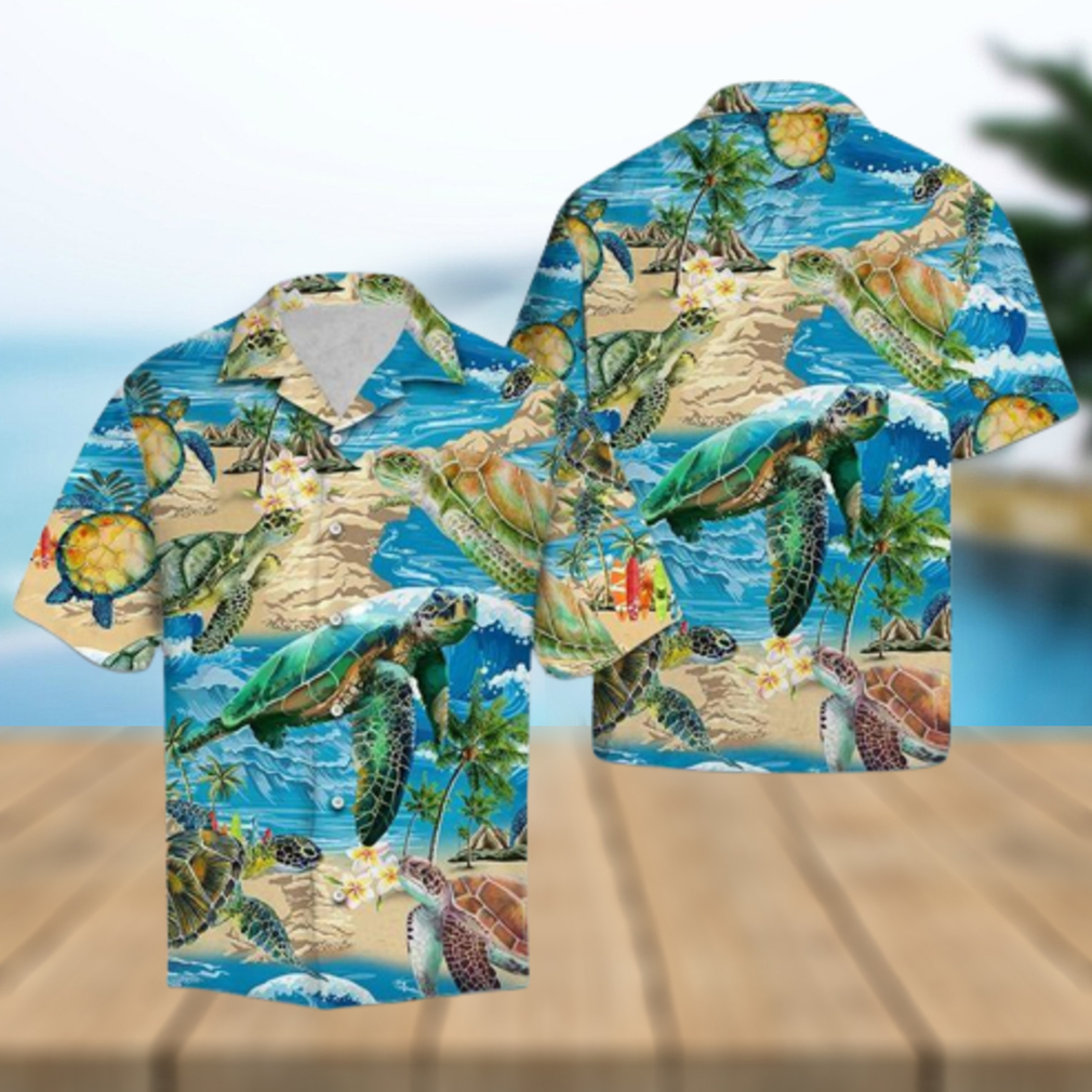 Best Turtle Hawaiian Shirt Unisex - Limotees