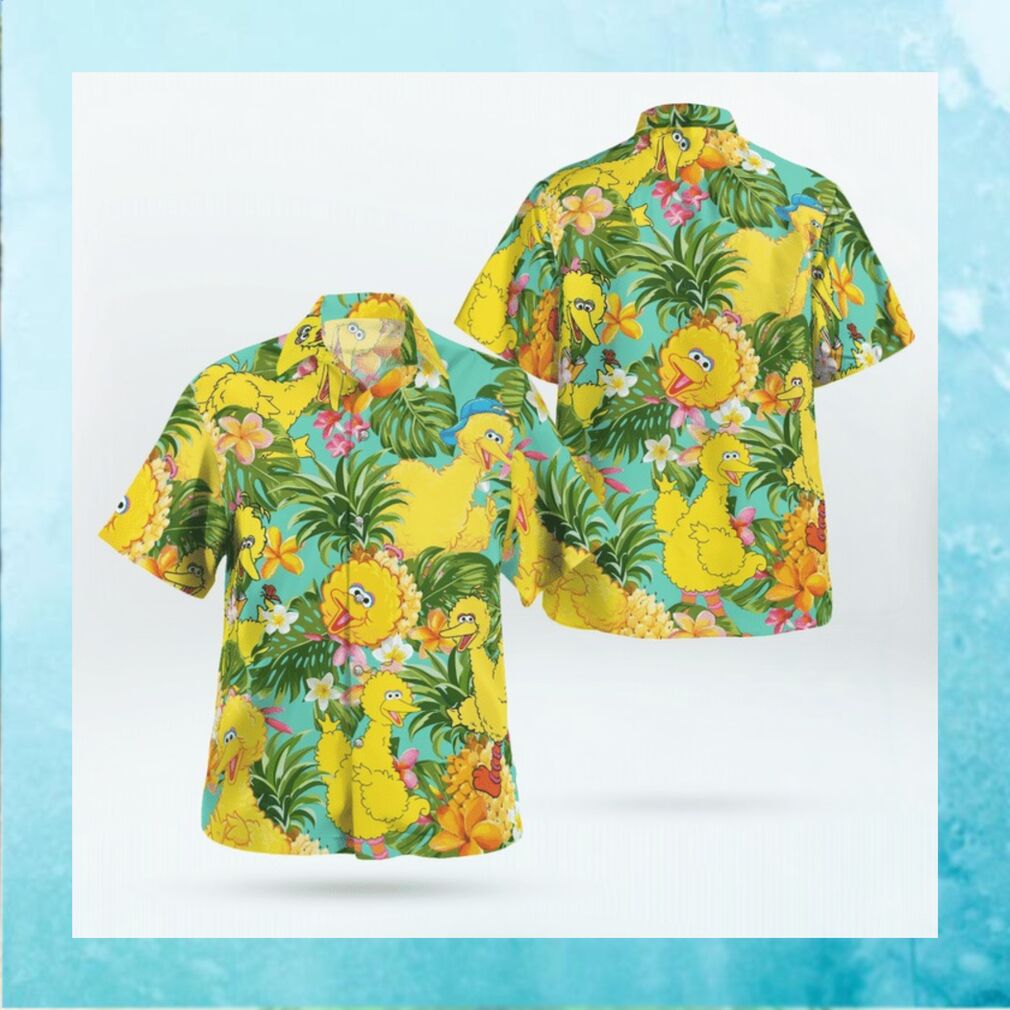 Big bird muppets tropical hawaiian shirt - Limotees