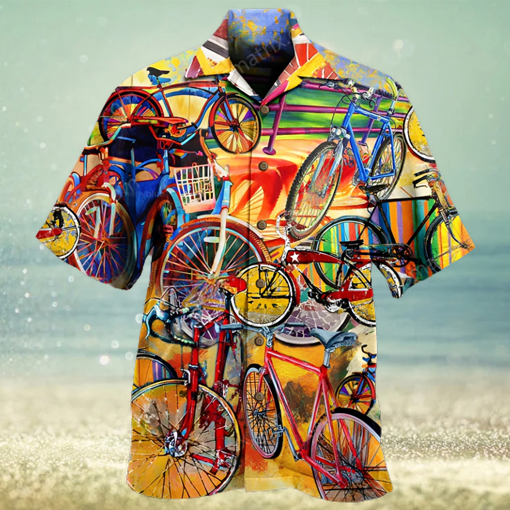 Bike pattern Hawaiian shirt - Limotees