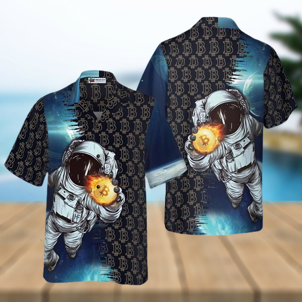 Bitcoin To The Moon Hawaiian Shirt - Limotees