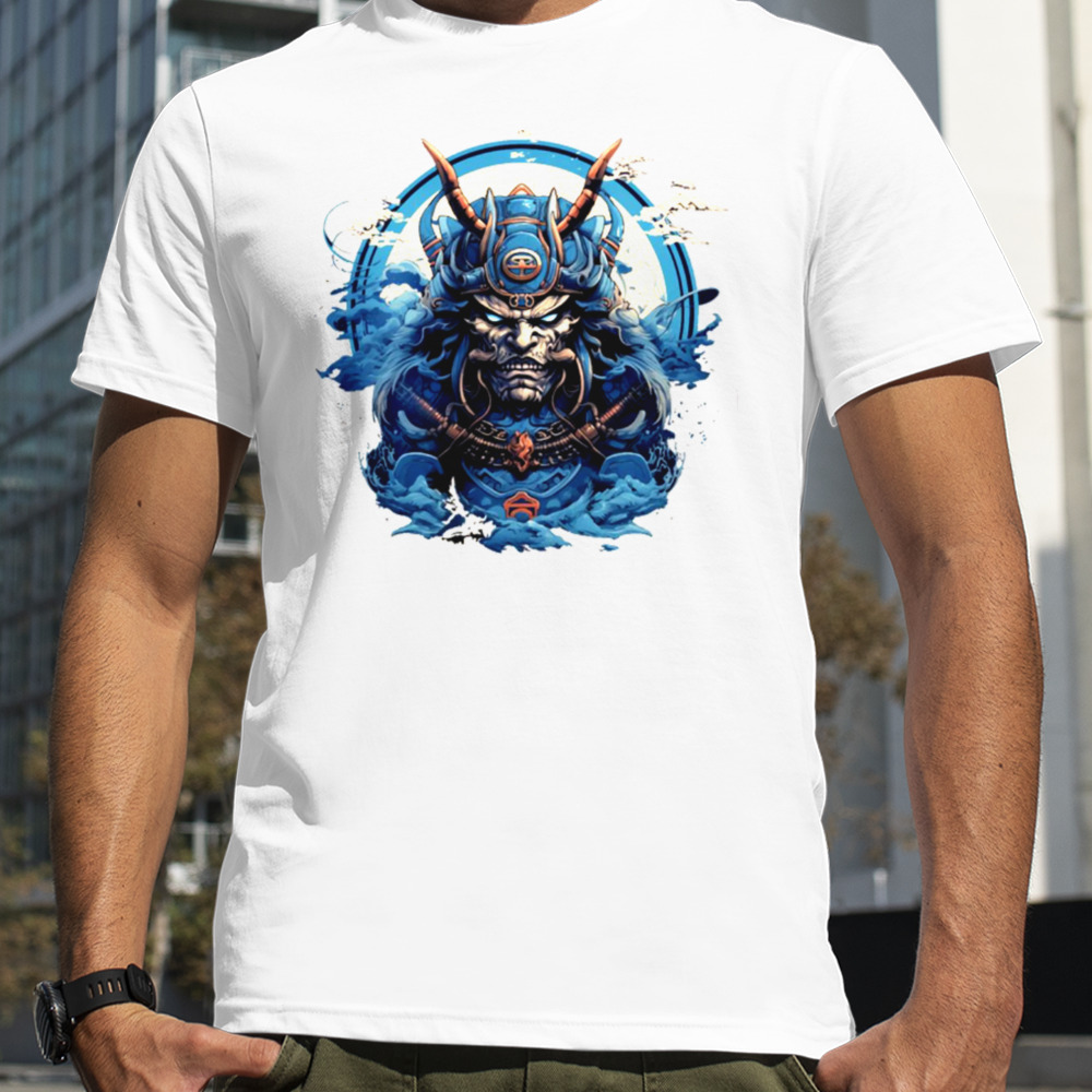 Blue Samurai shirt