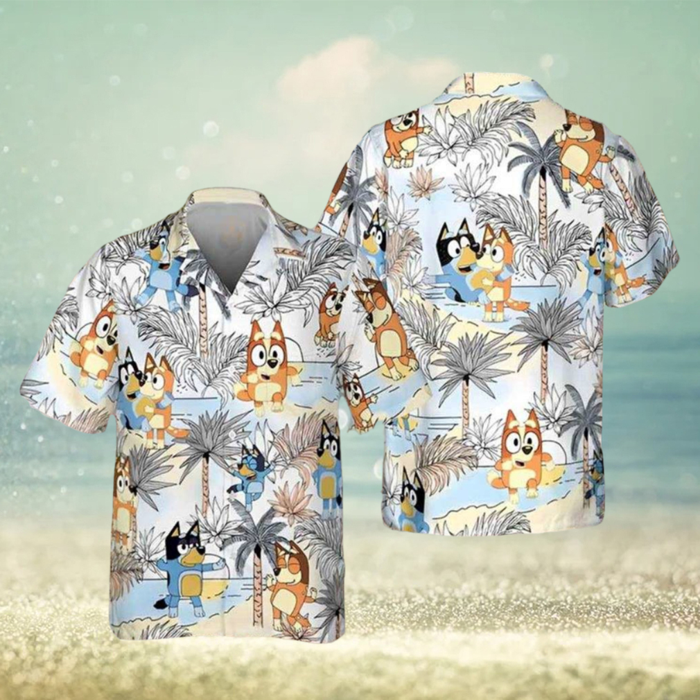 Bluey Hawaiian Shirt Bluey Tv Show Aloha Best Hawaiian Shirts - Limotees