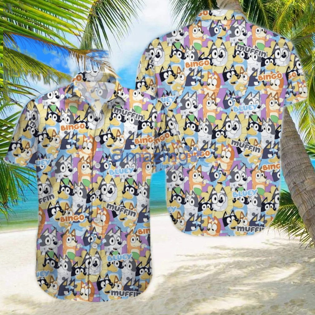 Bluey Shirt Bluey Hawaiian - Limotees