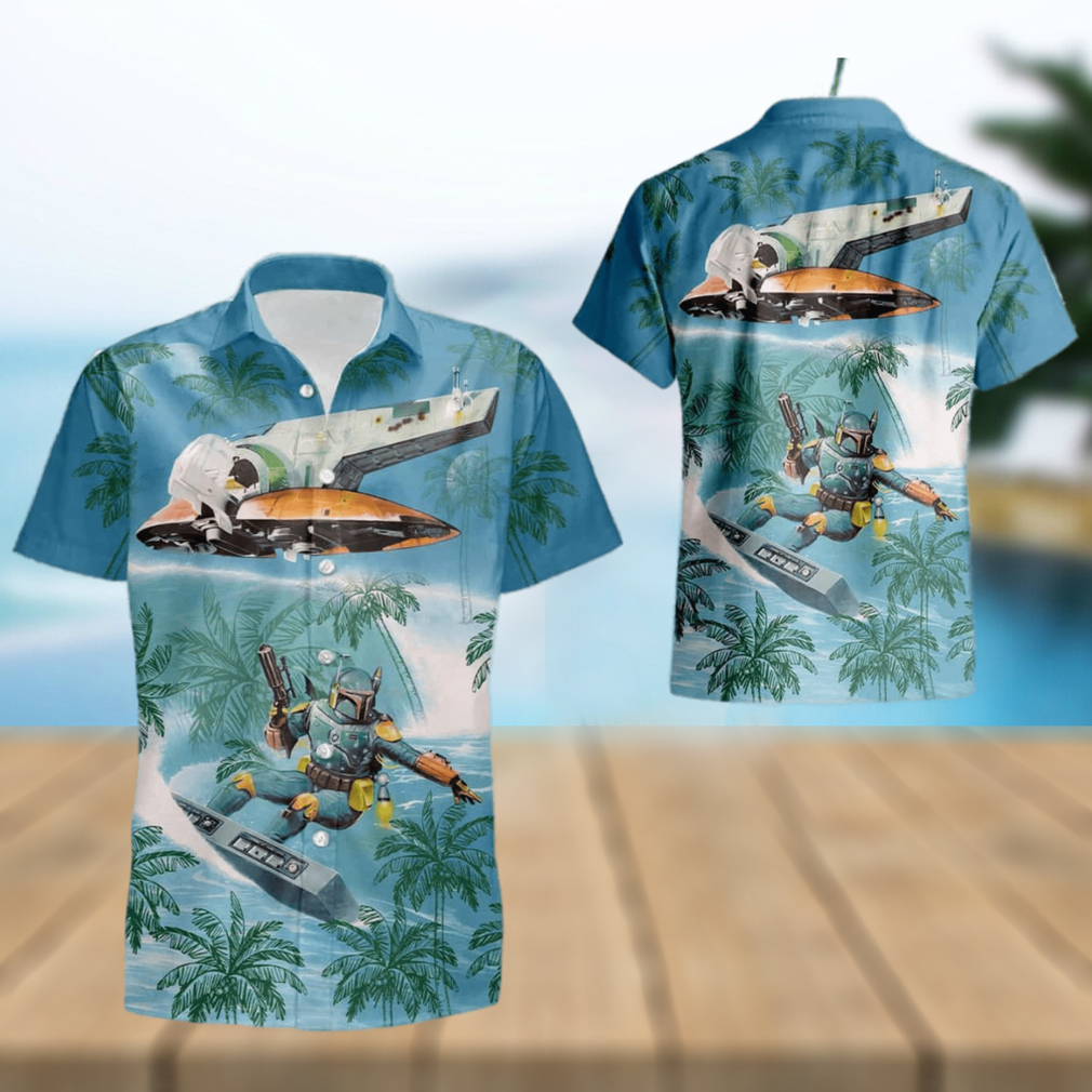 Boba Fett Surf Starwars Summer Hawaiian Shirt For Men And Women - Limotees