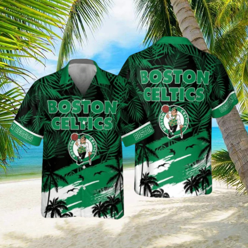 Boston Celtics National Basketball Association 2023 AOP Hawaiian Shirt - Limotees