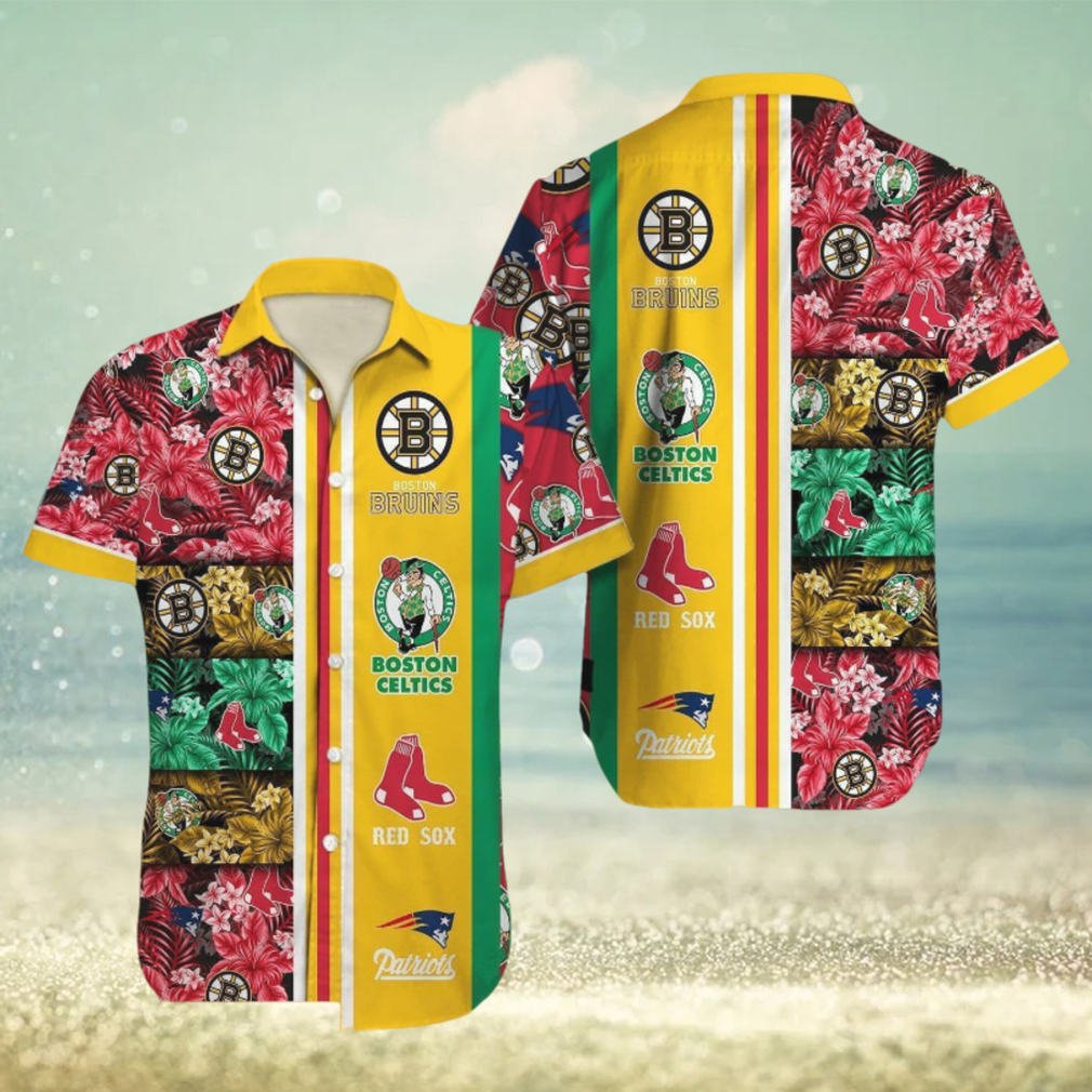 Boston Sport Teams Hawaiian Shirt Sport Fans Lover Gift - Limotees