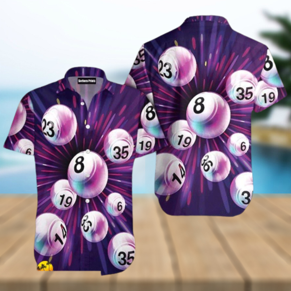 Bowling Purple Exploding Aloha 3D Hawaiian Shirt For Men And Women - Limotees