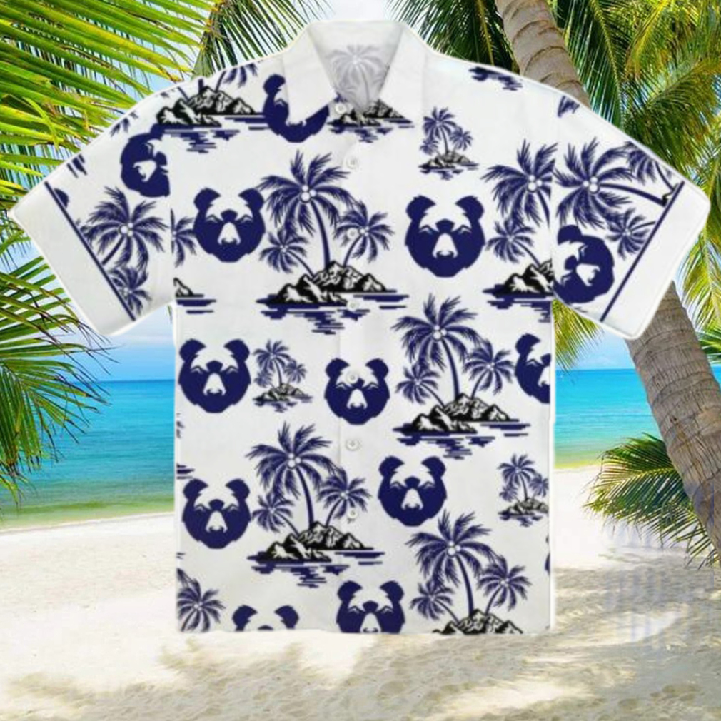 Bristol Bears Premiership Rugby Tropical Tree Custom Name Hawaiian Shirt - Limotees