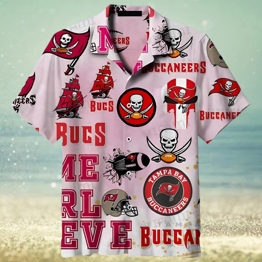 Buccaneers Hawaiian Shirt Punisher Skull Pirate Tampa Bay Buccaneers Gift - Limotees