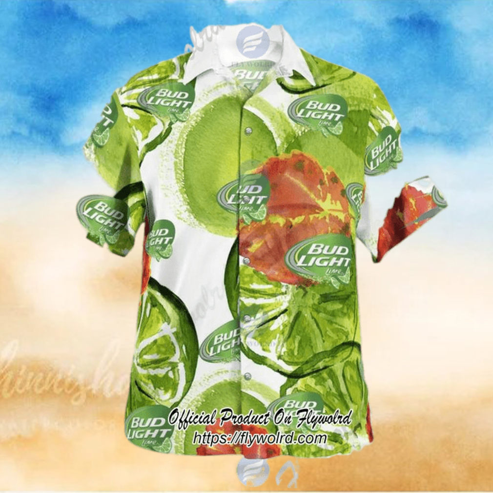 Bud Light Lime Hawaiian Shirt - Limotees