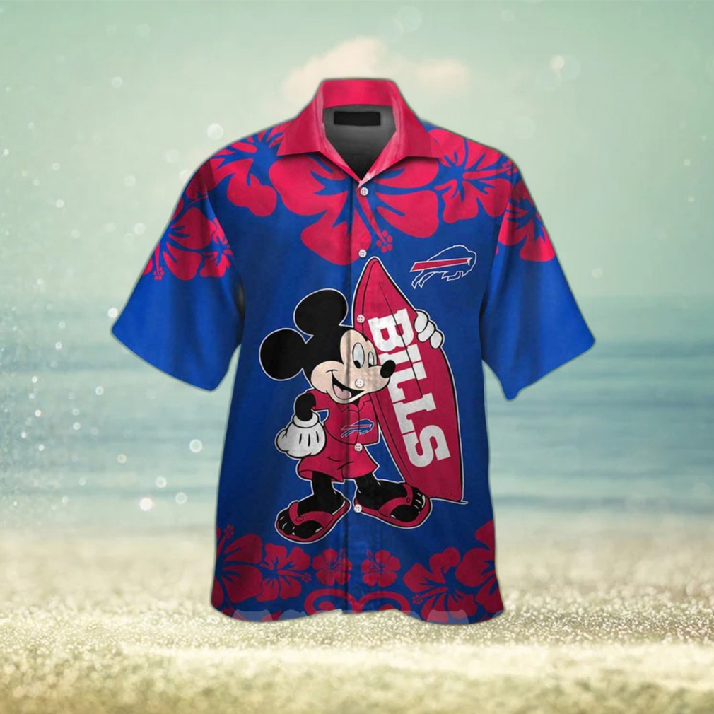 Buffalo Bills And Mickey Mouse New Fashion Hawaiian Shirt - Limotees