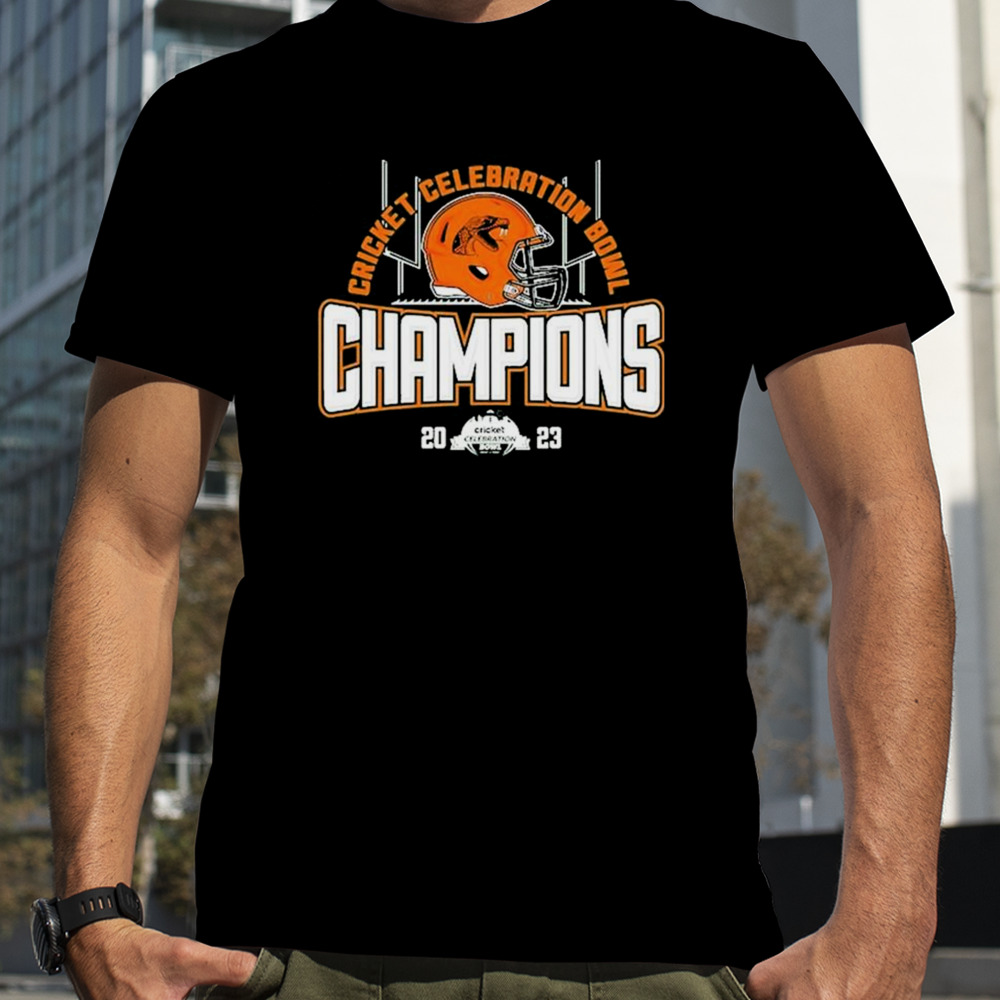 FAMU Rattlers Cricket Celebration Bowl Champions 2023 Helmet shirt