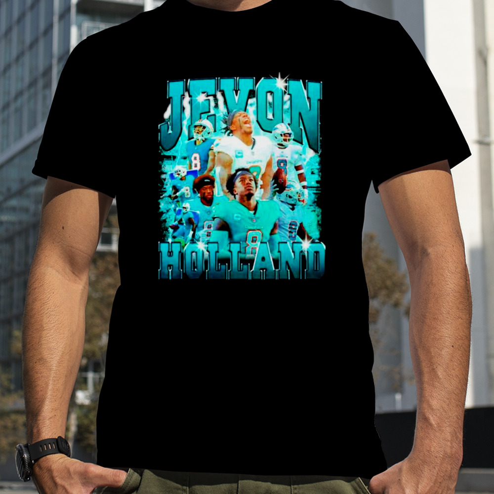 Jevon Holland Miami Dolphins football shirt