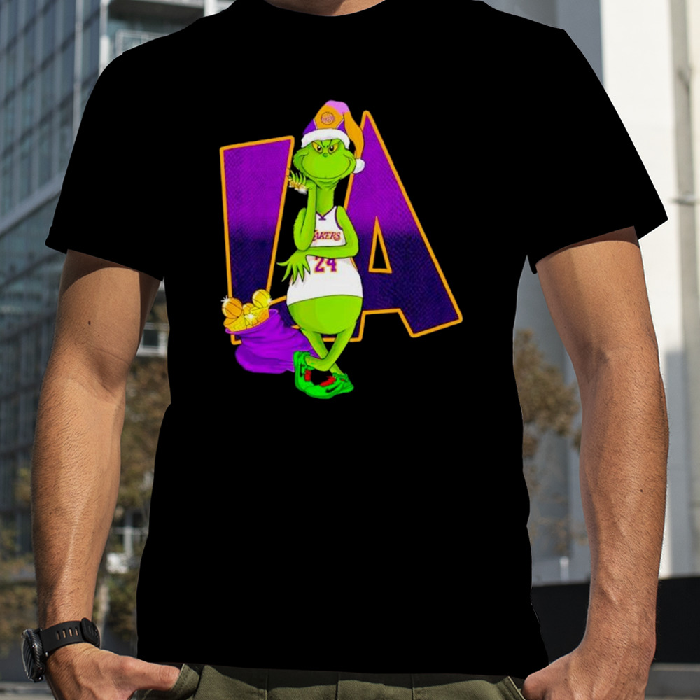 Kobe Bryant Grinch Los Angeles Lakers Grinchmas shirt