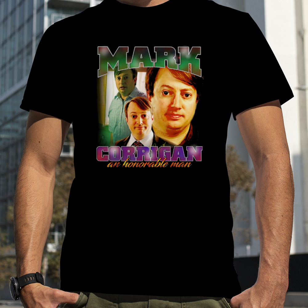 Mark Corrigan 90s Rap shirt