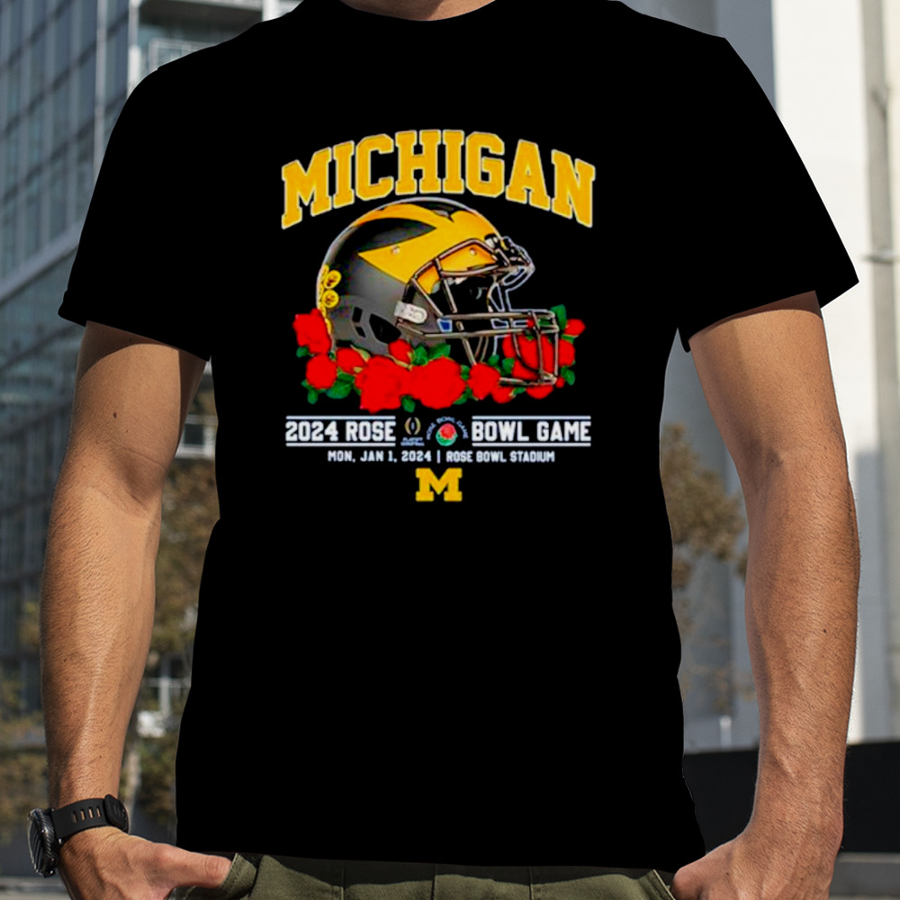 Michigan football 2024 Rose Bowl Game Mon, Jan 1, 2024 Rose Bowl Stadium shirt