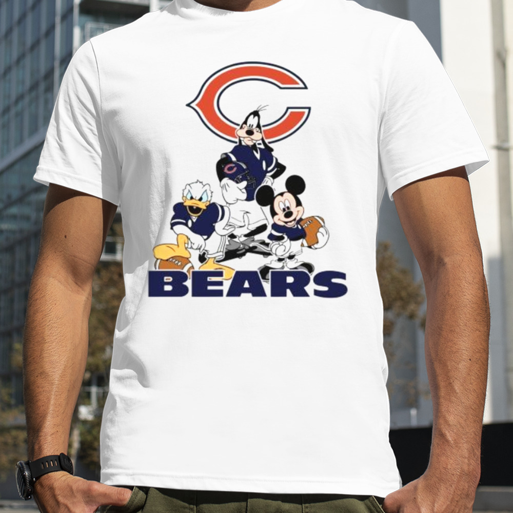 Mickey Mouse And Friend Disney Chicago Bears American Football Shirt