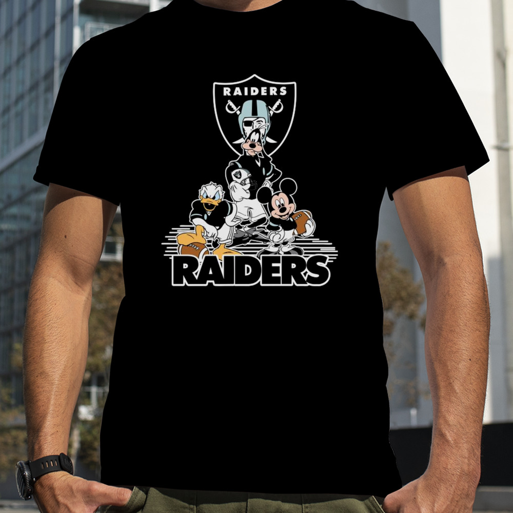 Mickey Mouse And Friend Disney Las Vegas Raiders American Football Shirt