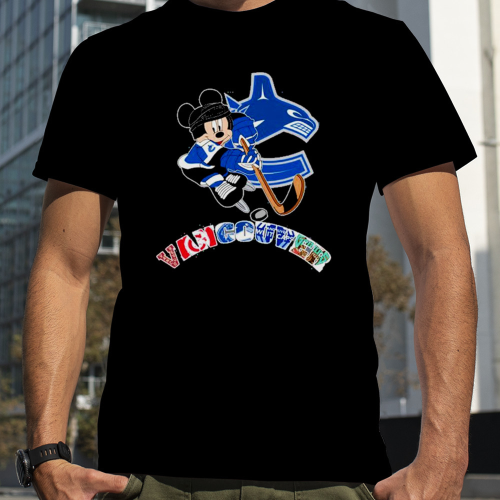 Mickey Mouse Player Vancouver Sports Shirt