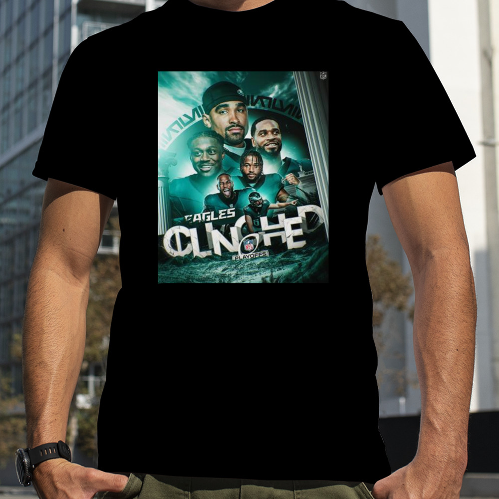 Philadelphia Eagles Clinched Back To 2023 NFL Playoffs Shirt