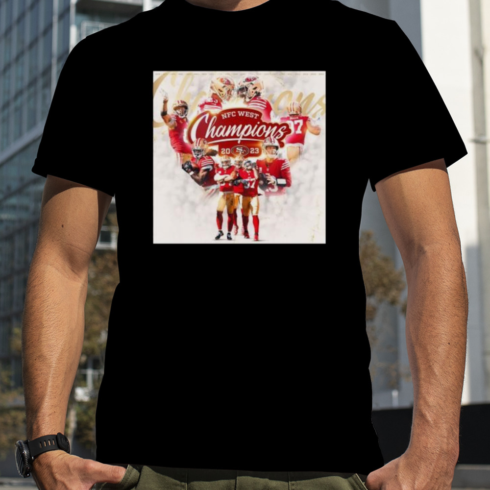 San Francisco 49ers 2023 NFC West Champions Best in the West Shirt