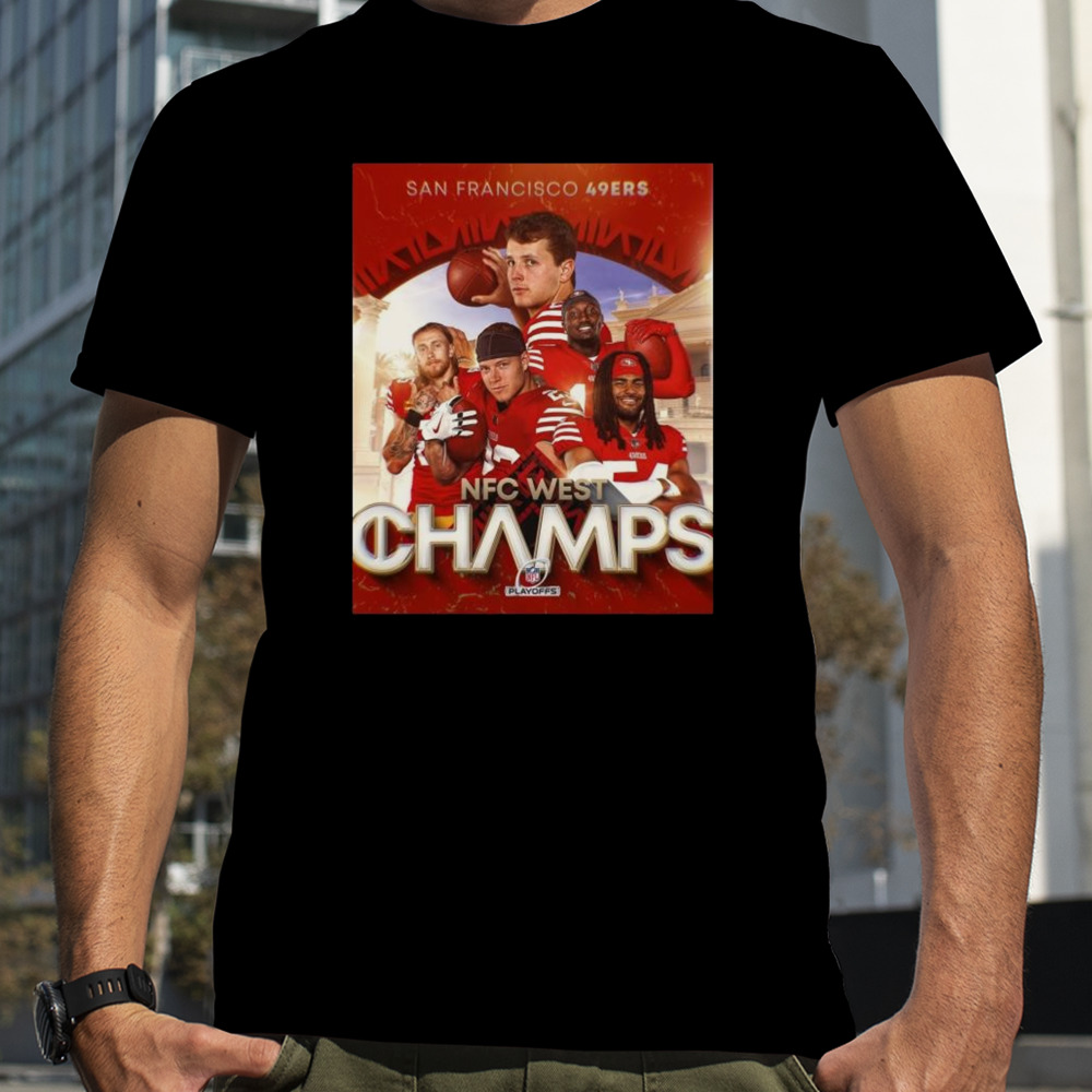 San Francisco 49ers NFC West Champions 2023 Back To Back Division T-Shirt