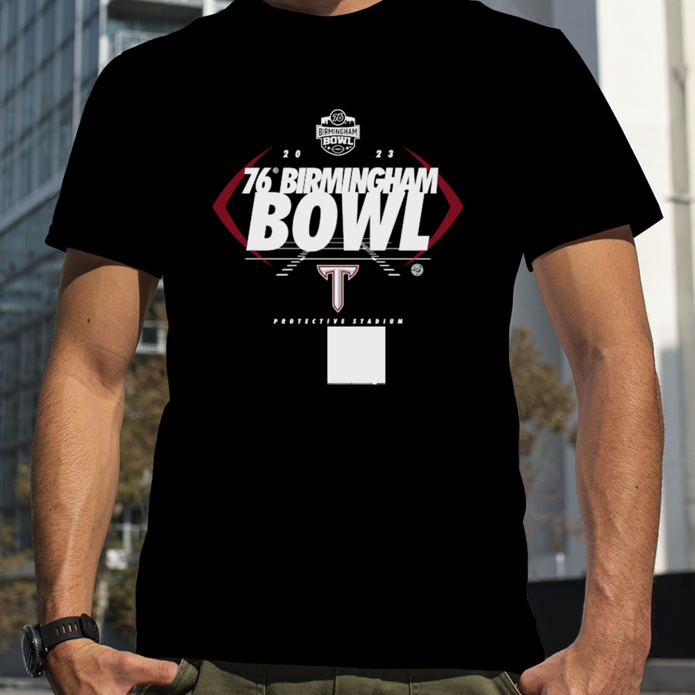 Troy Trojans 2023 TicketSmarter Birmingham Bowl Graphic Shirt