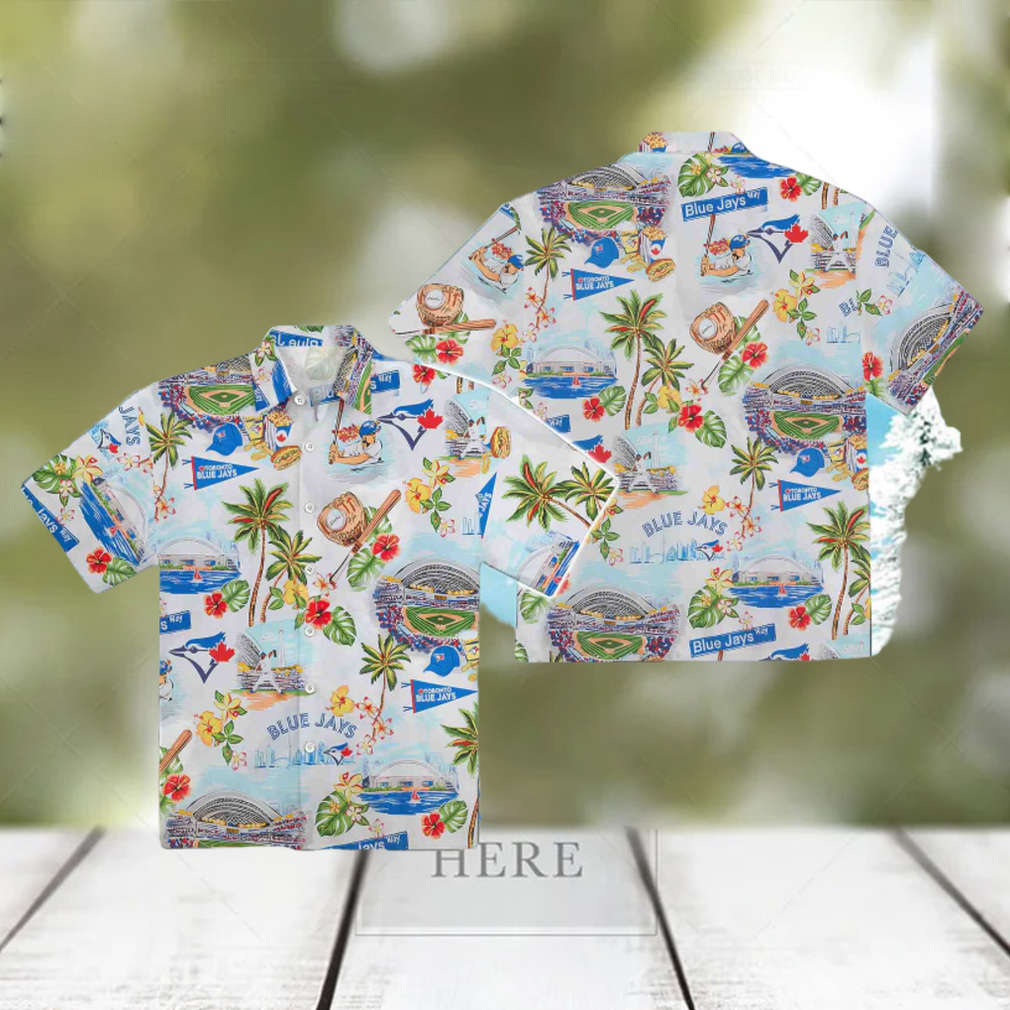 Blue Jays Scenic Hawaiian Shirt - Limotees