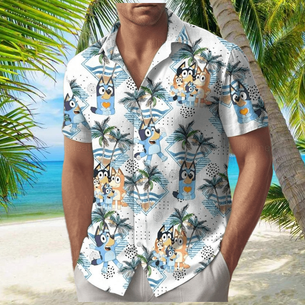 Bluey Family Hawaiian Shirt Bingo - Limotees