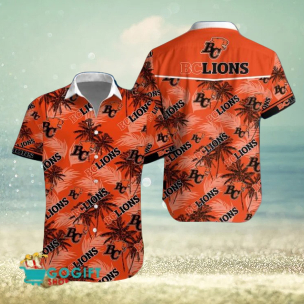 CFL BC Lions Hawaiian Shirt - Limotees