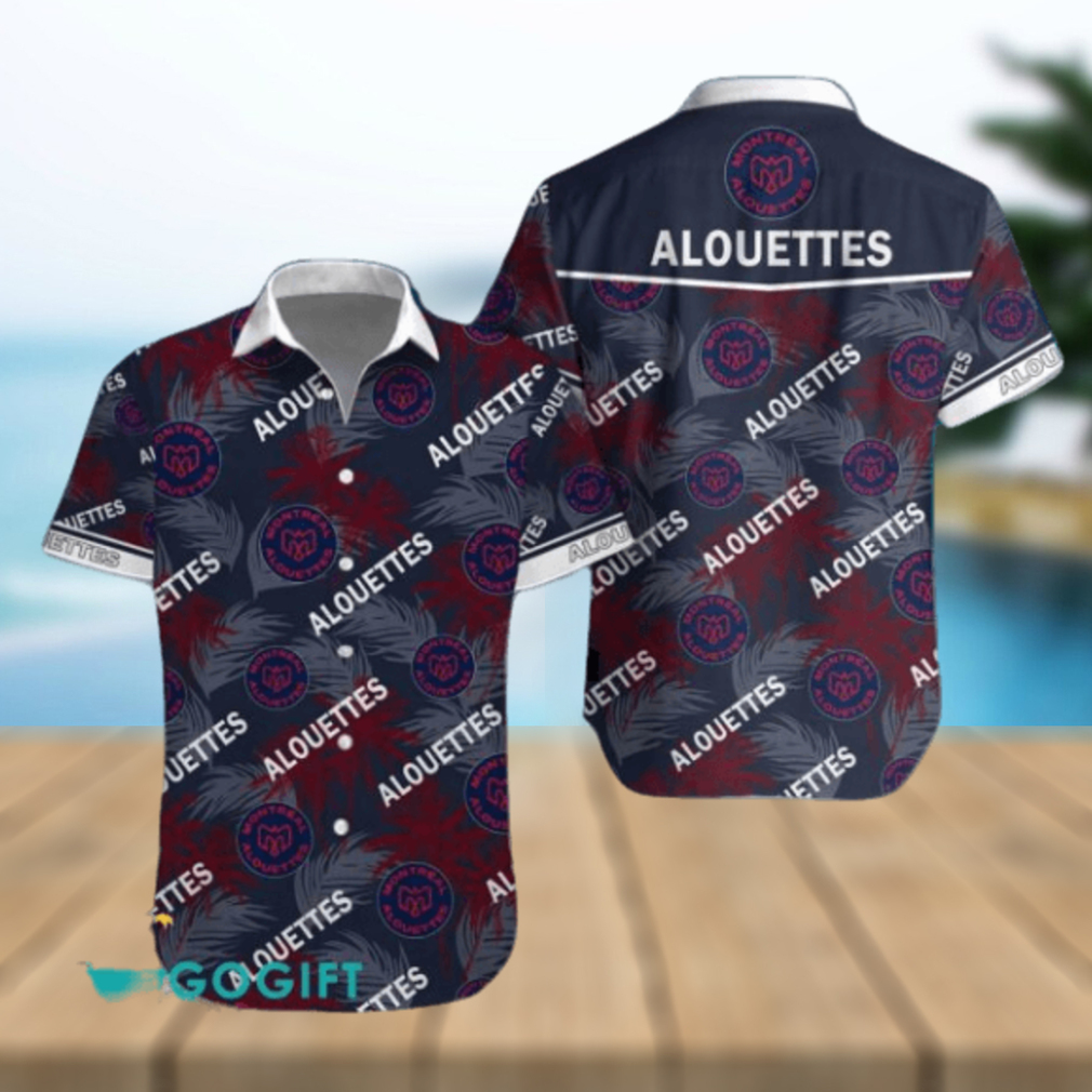 CFL Montreal Alouettes Hawaiian Shirt - Limotees