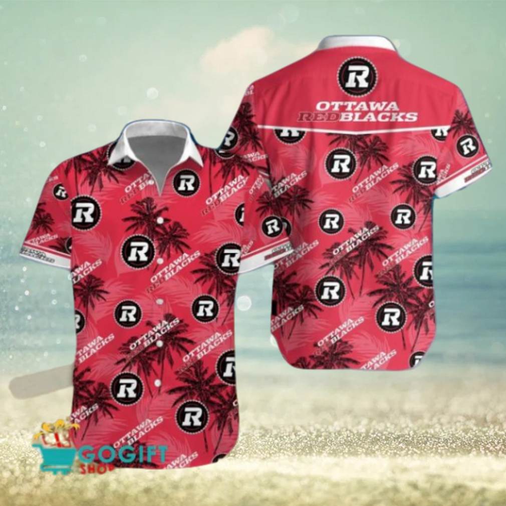 CFL Ottawa Redblacks Hawaiian Shirt - Limotees