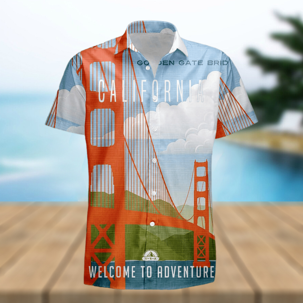 California Retro Style Travel Summer 3D Hawaiian Shirt Gift For Men And Women Fans - Limotees