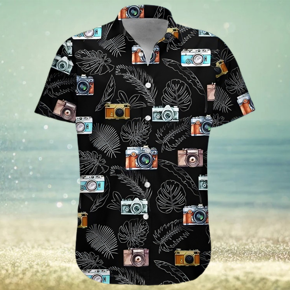 Camera 3d all over printed trending hawaiian shirt - Limotees