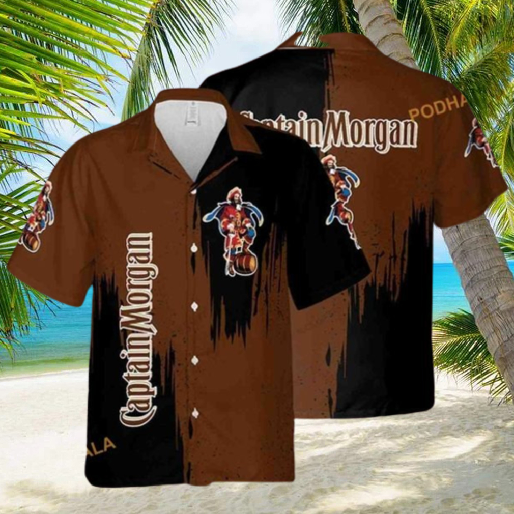 Captain Morgan Hawaiian Shirt Gift For Rum Lovers Aloha Shirt - Limotees