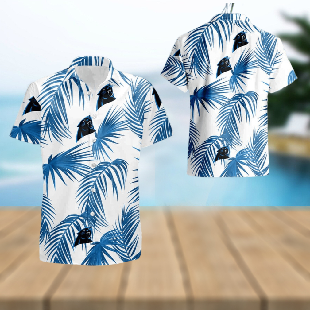 Carolina Panthers Flower Sleeve Hawaiian Shirt For Men And Women - Limotees