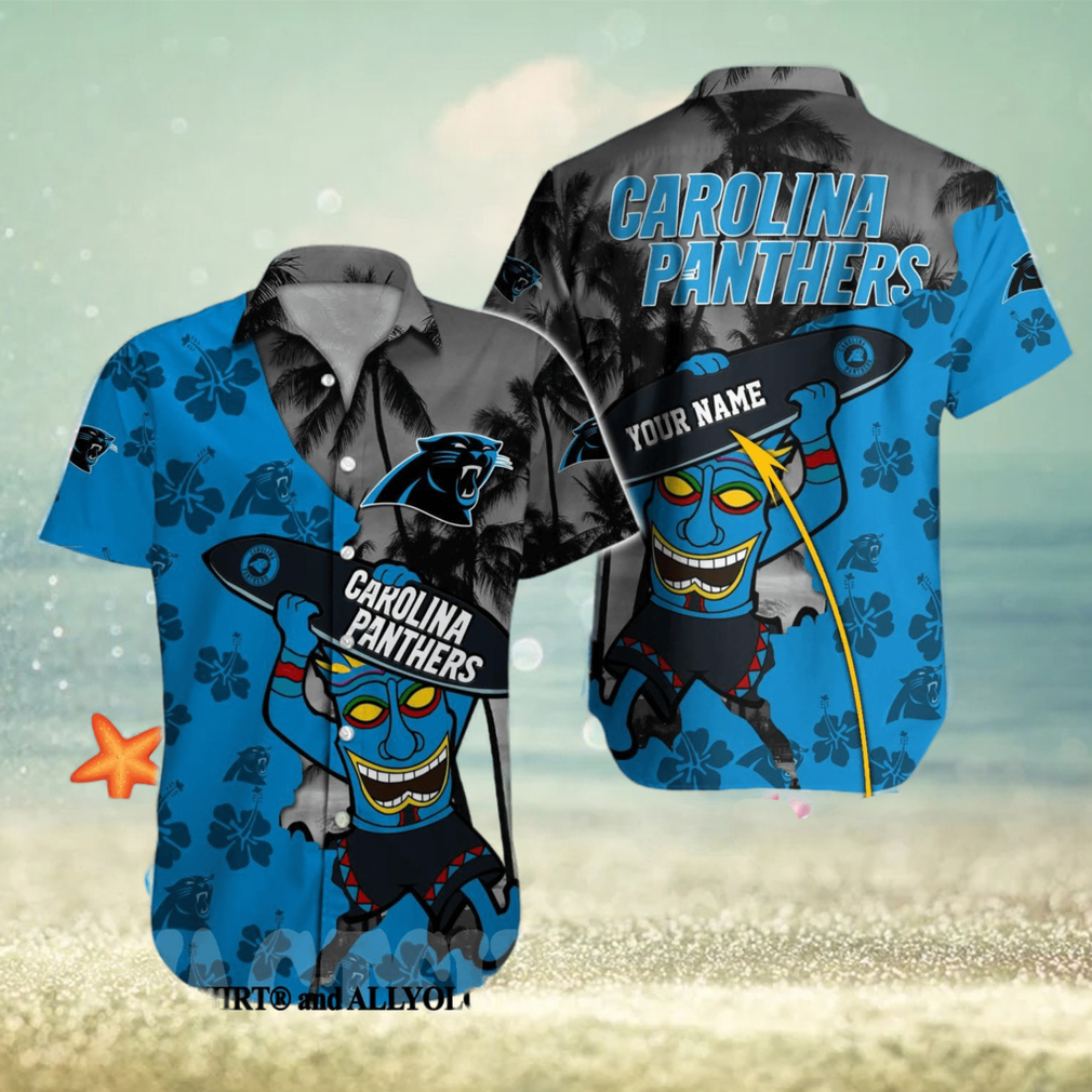 Carolina Panthers NFL All Over Printed 3D Vacation Hawaiian Shirt - Limotees