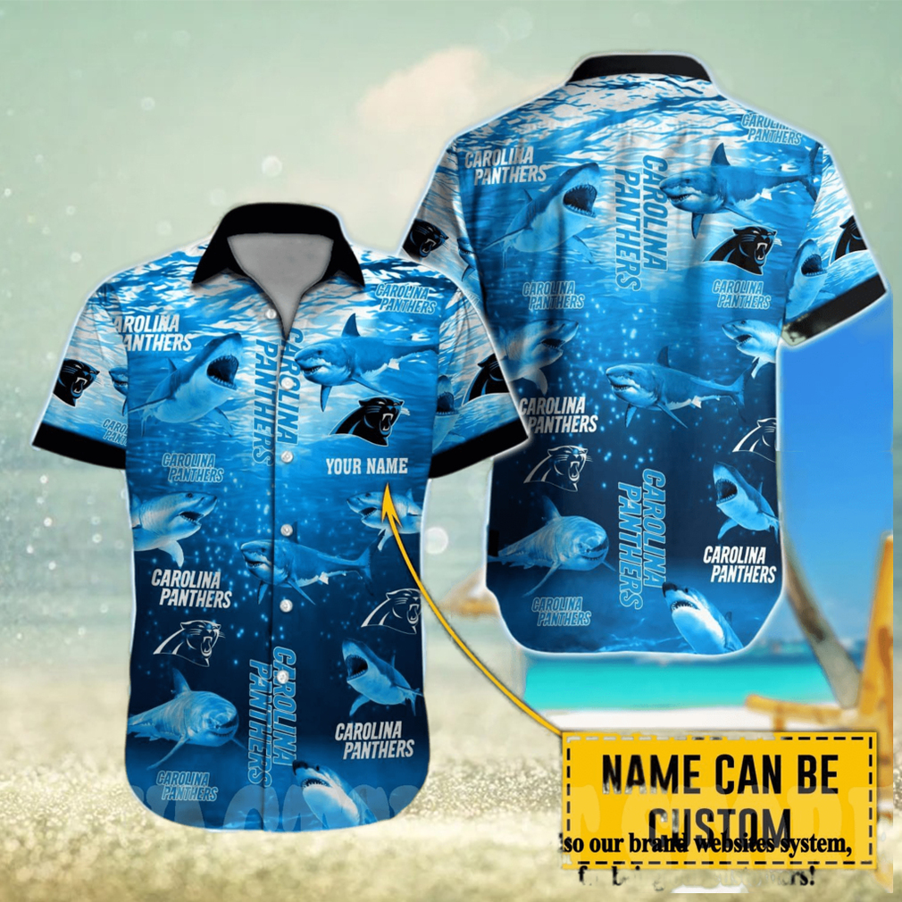 Carolina Panthers NFL Custom Unisex Hawaiian Shirt - Limotees