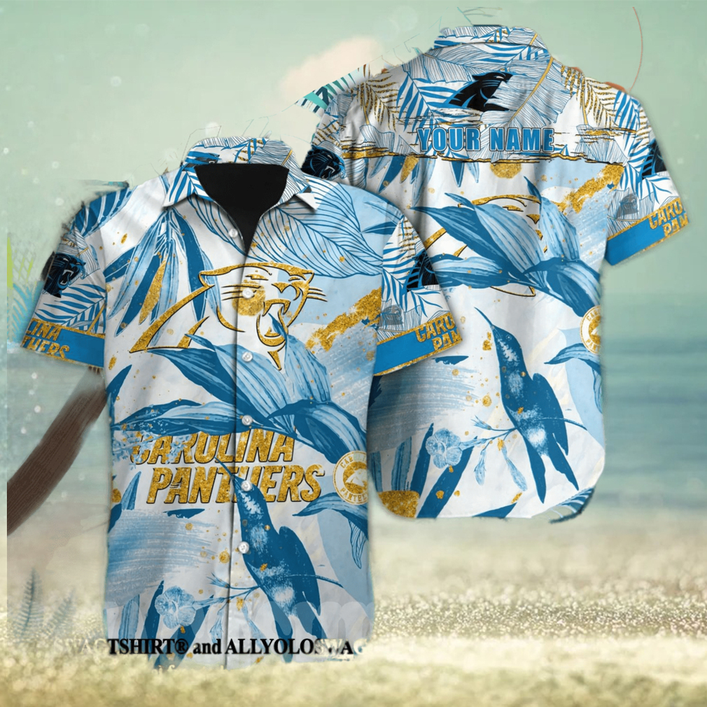 Carolina Panthers NFL For Fan All Over Print Hawaiian Aloha Shirt - Limotees