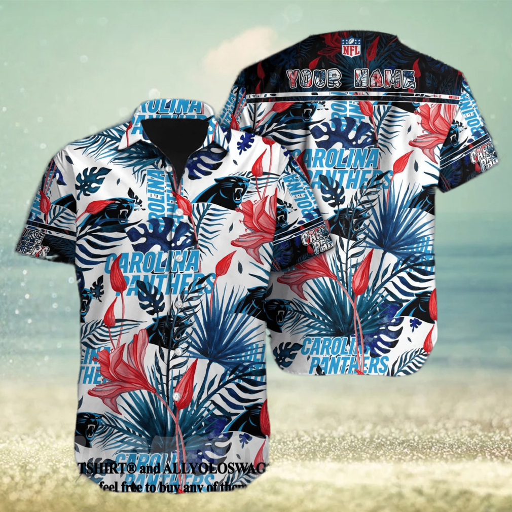 Carolina Panthers NFL For Sport Fans 3D Vacation Hawaiian Shirt - Limotees