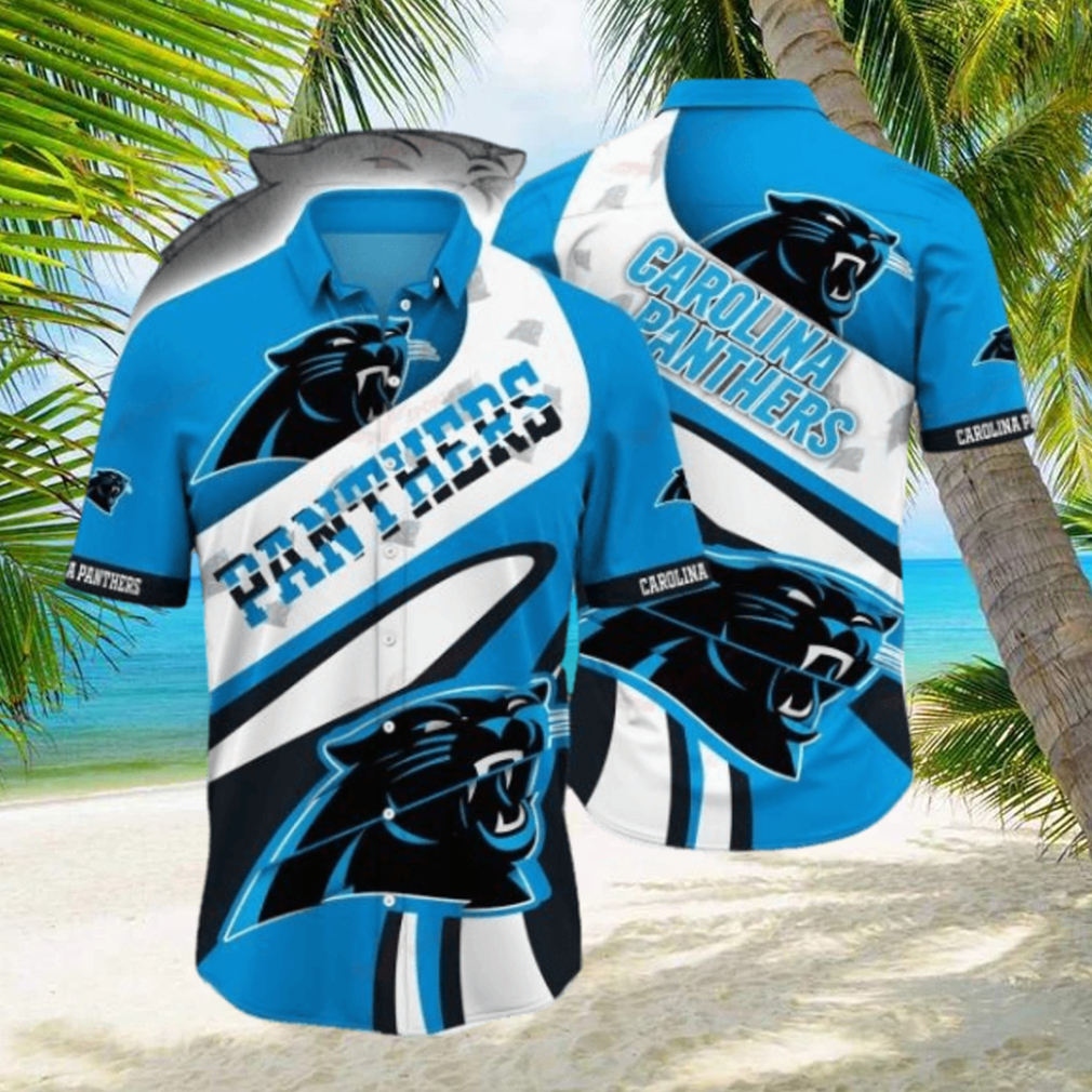 Carolina Panthers NFL Hawaiian Shirt Gifts For Men Dad Gifts Christmas Gifts - Limotees