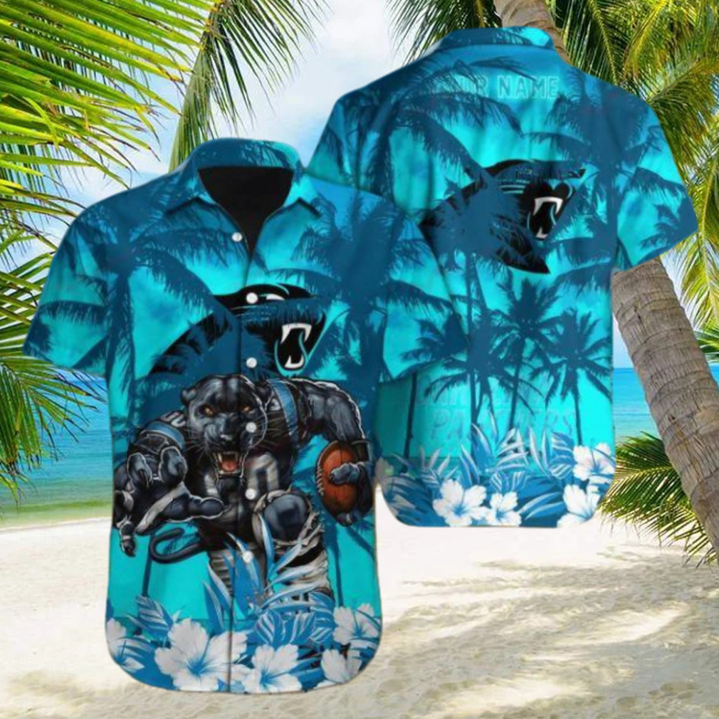 Carolina Panthers NFL Hawaiian Shirt Personalize Gifts For Men Dad Gifts Christmas Gifts - Limotees