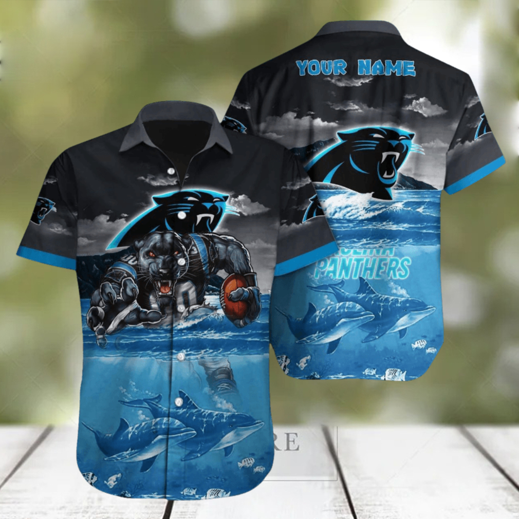 Carolina Panthers NFL Personalized Hawaiian Shirt Gift For Men Women Fans - Limotees